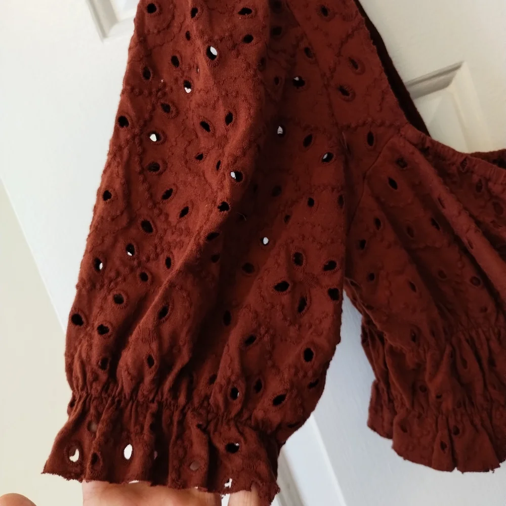 Urban Outfitters Brooke Eyelet crop top - Picture 7 of 9